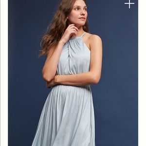 black dress from anthropologie