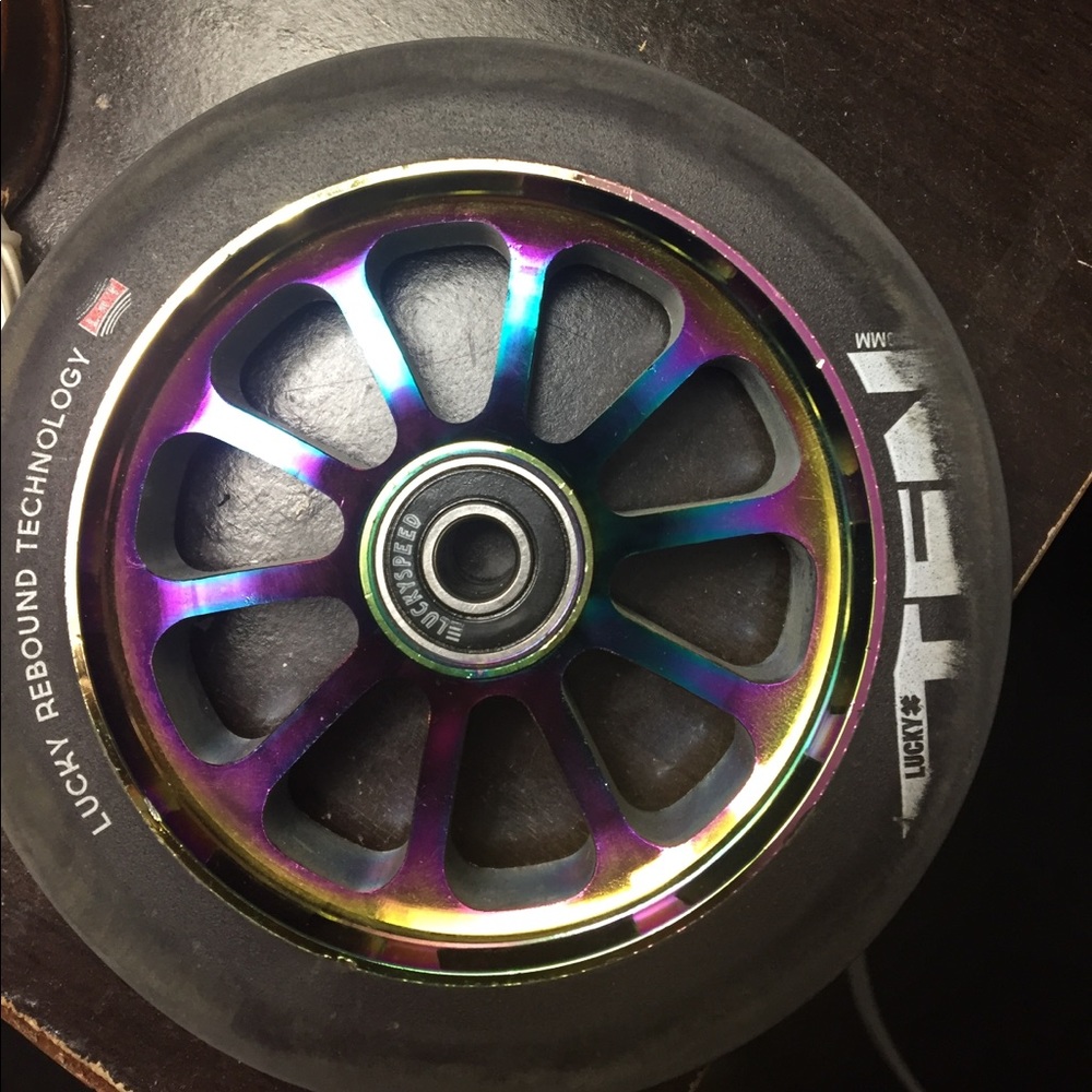 neochrome 120mm scooter wheels txt 207-592-9189