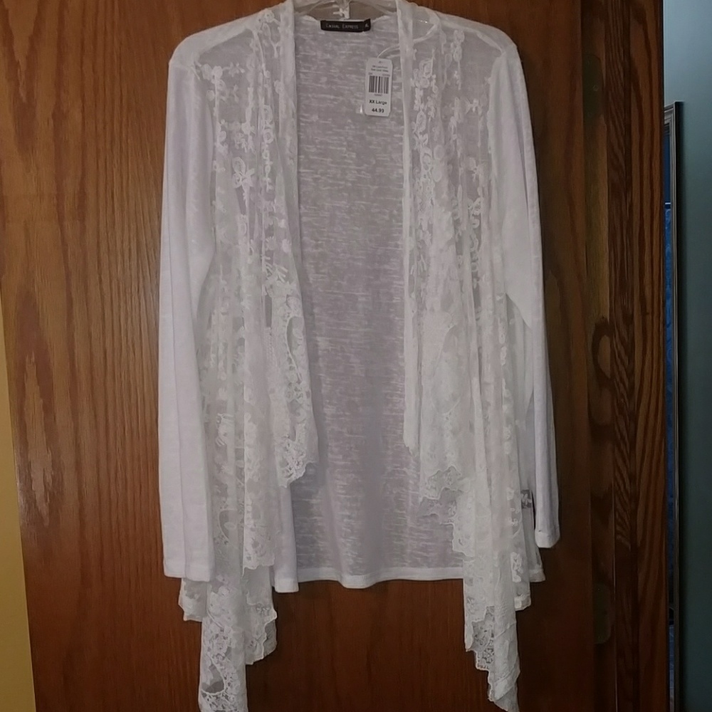 🎉HP🎉Casual Express Lace Cover Up