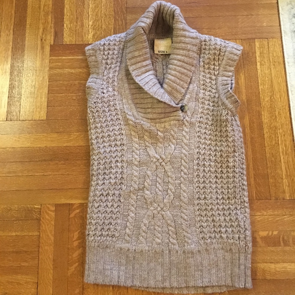 Paper Denim & Cloth Sleeveless Sweater Tunic
