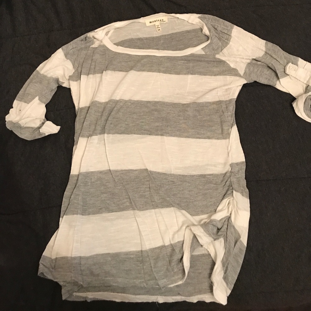 Monteau LA striped top