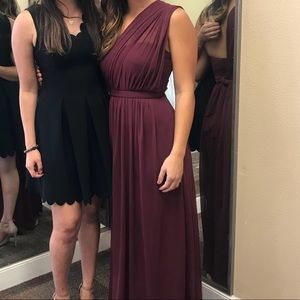 David’s bridal wine dress