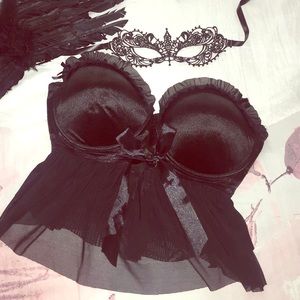 Black Lingerie Top used for Last Halloween