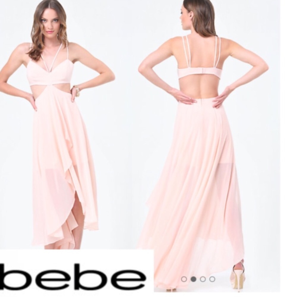 BEBE High low dress
