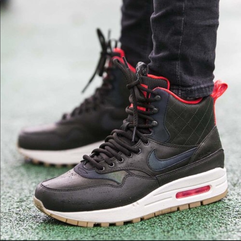 NWT Nike Air Max1 Mid Sneakerboot Reflective WMNS - Picture 4 of 7