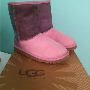Kids Classic Patchwork Uggs WITH ORIGINAL BOX