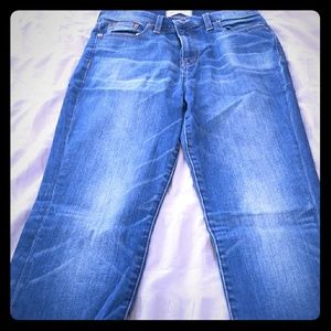 Madewell High Rise Alley Straight Leg Jeans