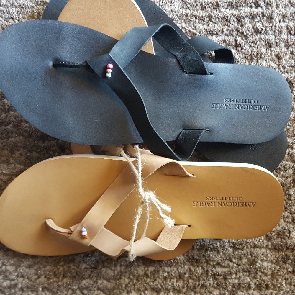 American Eagle Leather Sandals Bundle