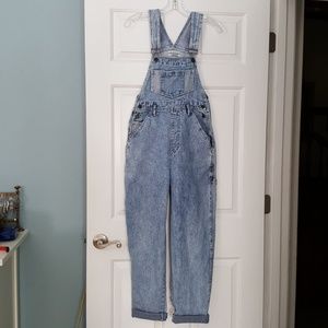 Vintage 80's High Waist Stone Washed Overalls Vintage 80's High Waist Stone Washed Overalls
