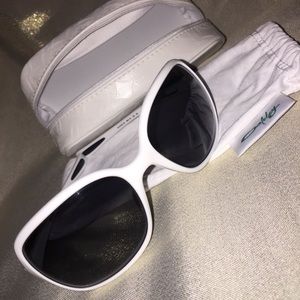 Oakley Women’s White Obsessed Sunglasses