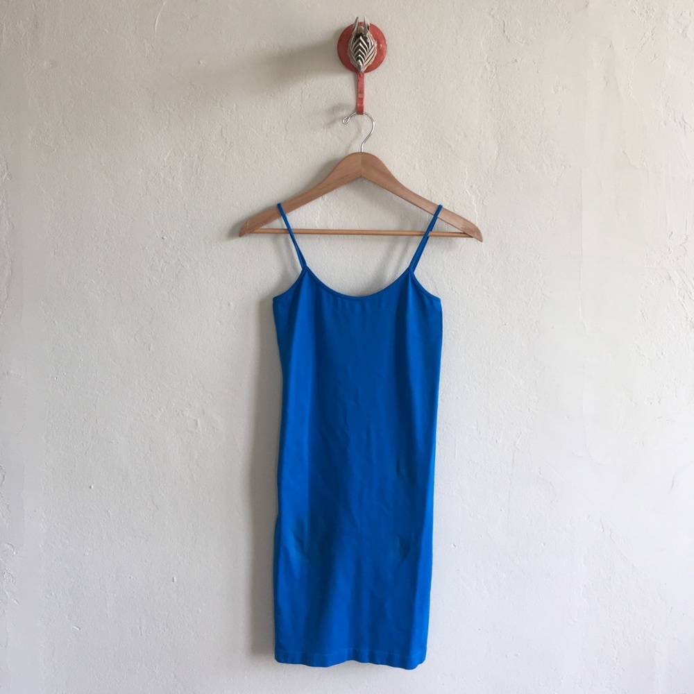 Elastic tube mini dress