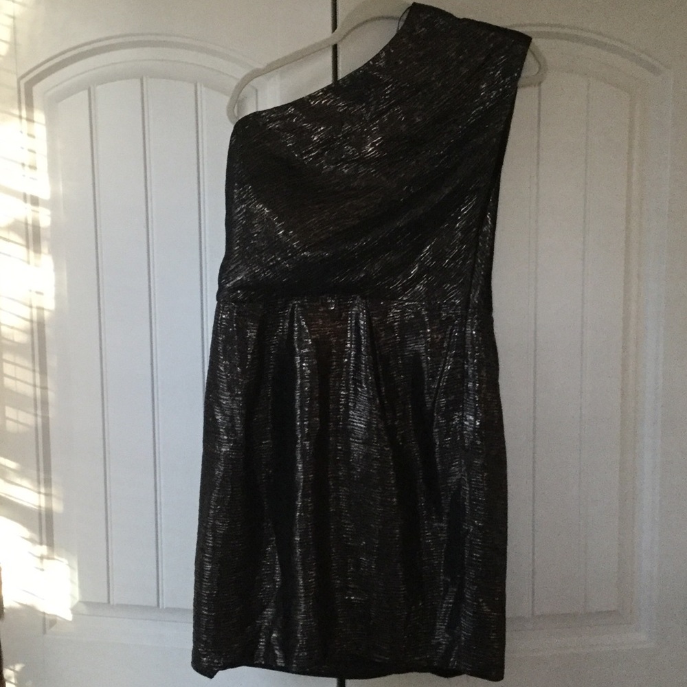 ABS metallic dress