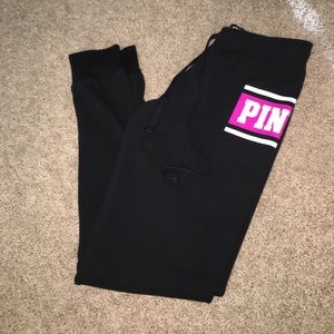 VS PINK Gym Pant in Black