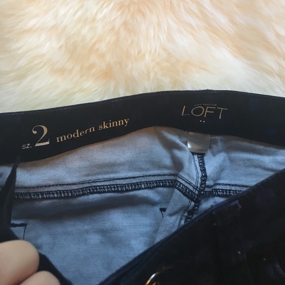 LOFT Polka Dot Skinny Jean - Picture 4 of 5