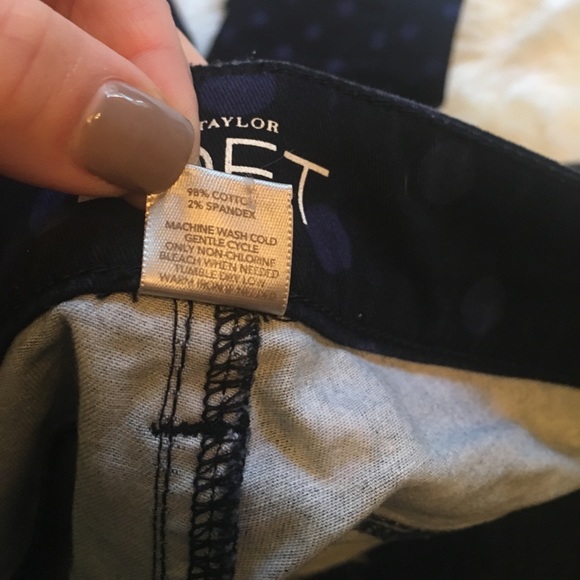 LOFT Polka Dot Skinny Jean - Picture 5 of 5