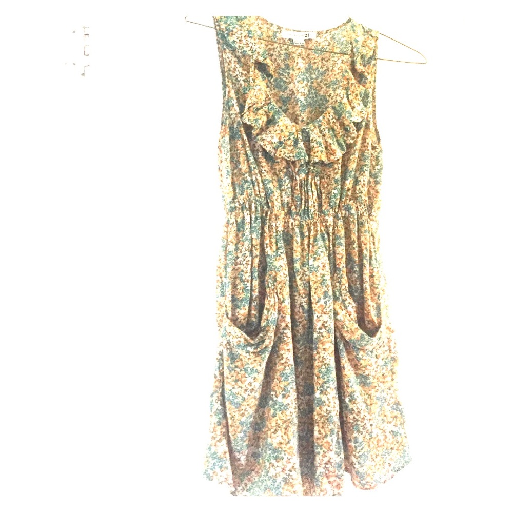 Floral mini dress