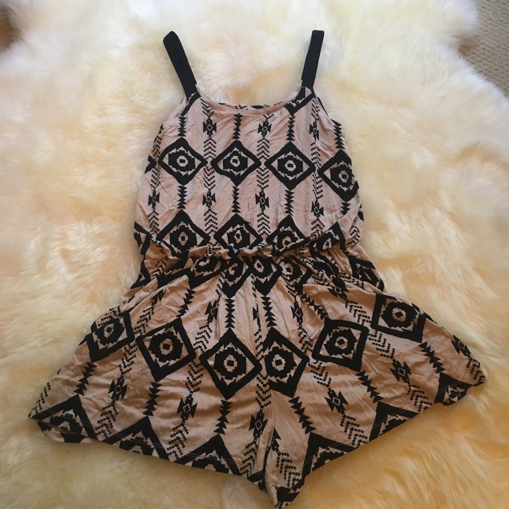 Chic Aztec Printed Romper