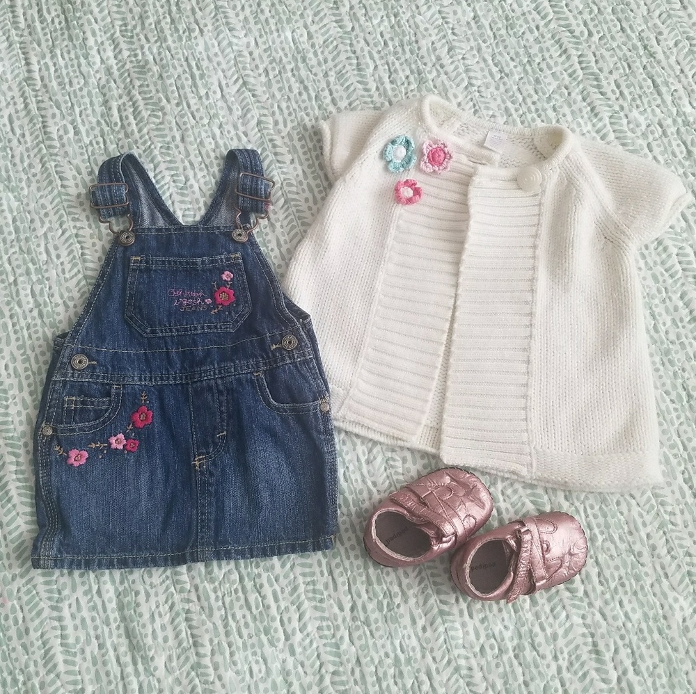 Cream Knit Short Sleeve Sweater