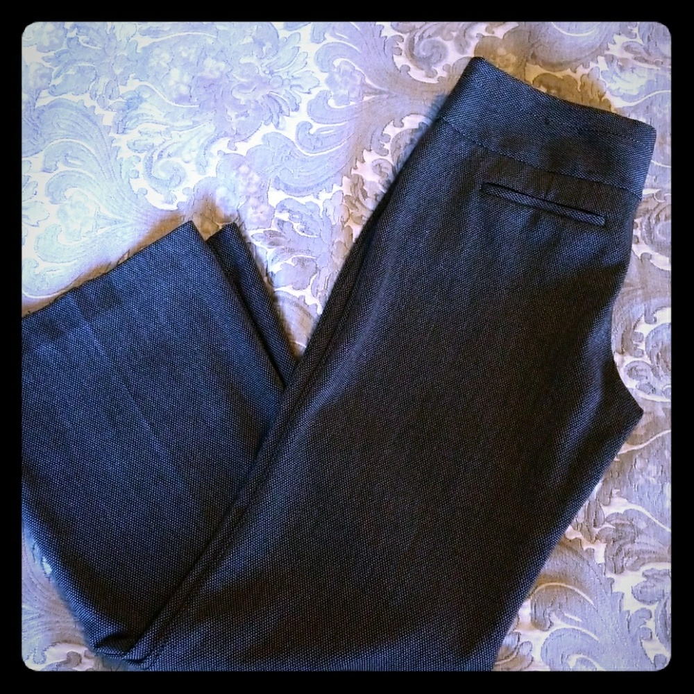 Tweed-like dress pants