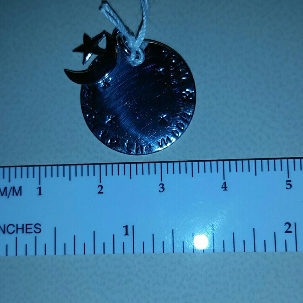 I love you to the Moon and Back Charm