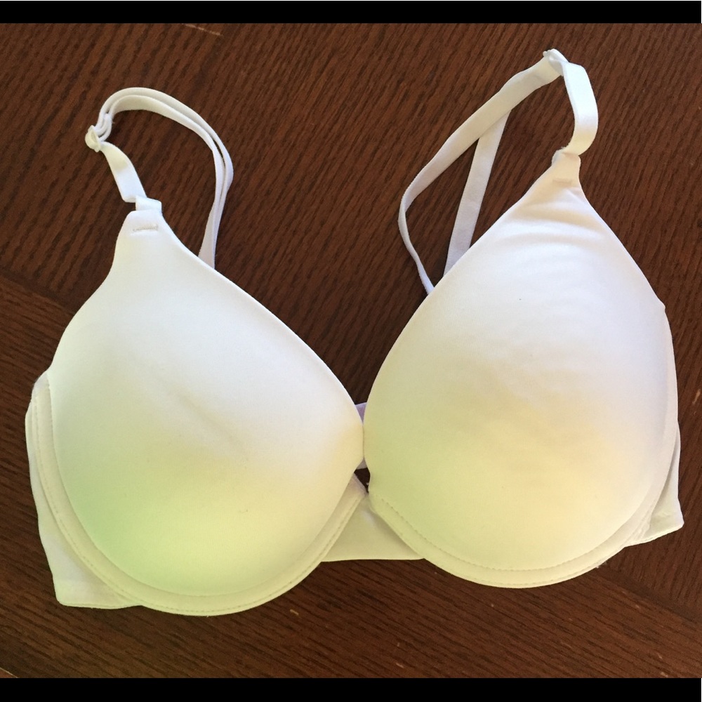 VS Very Sexy Padded Demi Buste Coussine White Bra