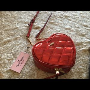 Juicy Couture heart purse.