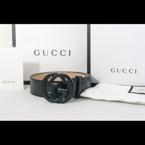 Black Gucci belt Black Gucci belt