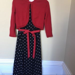 Black and White Dot Dress by Studio I