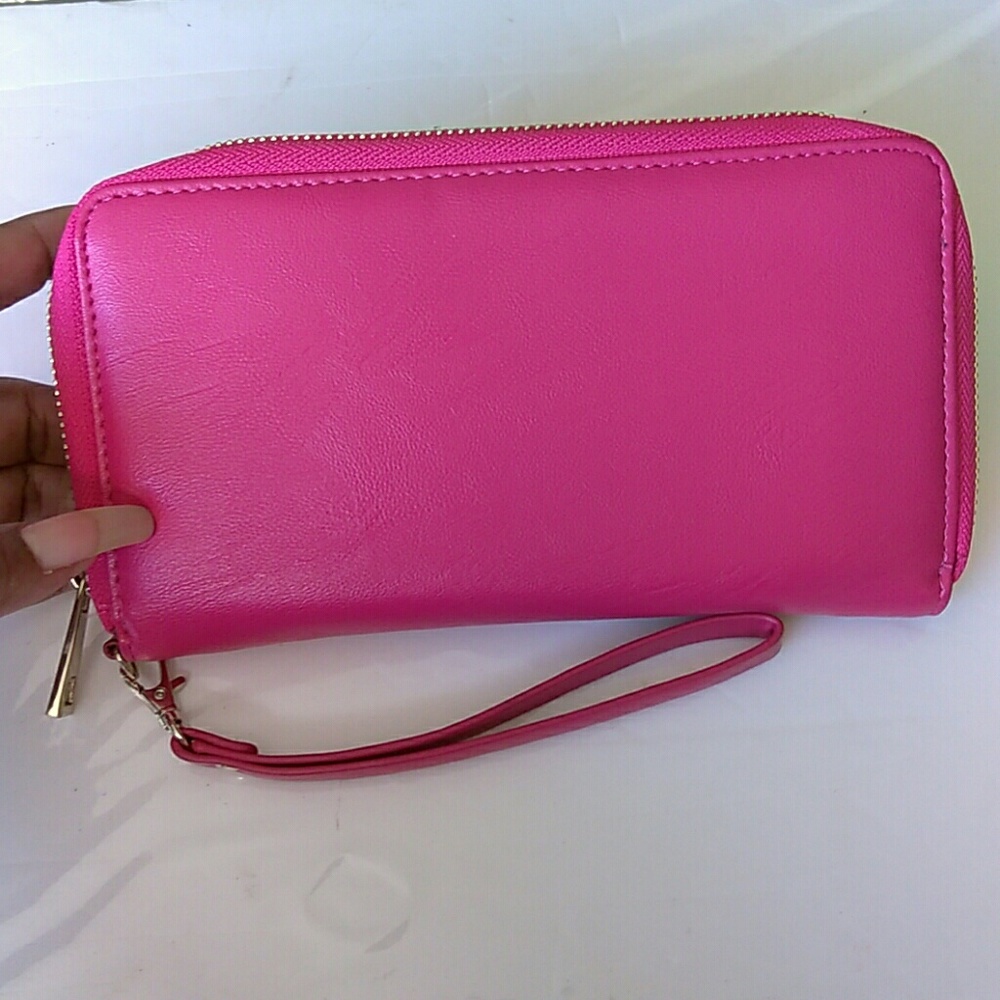 Hot Pink Wristlet