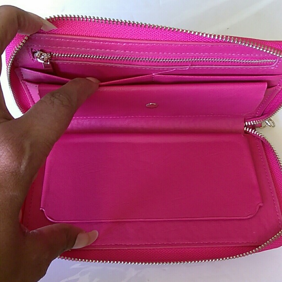 Hot Pink Wristlet - Picture 2 of 5