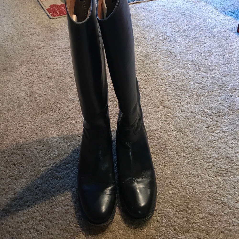 Final Price... 100 percent leather riding boots.