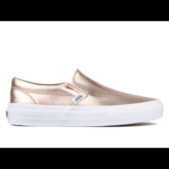 vans grey rose gold