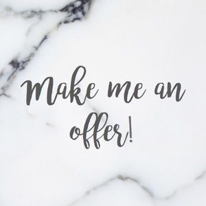 Open to reasonable offers!