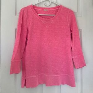 Jcrew Factory Pink Sweatshirt Size Small