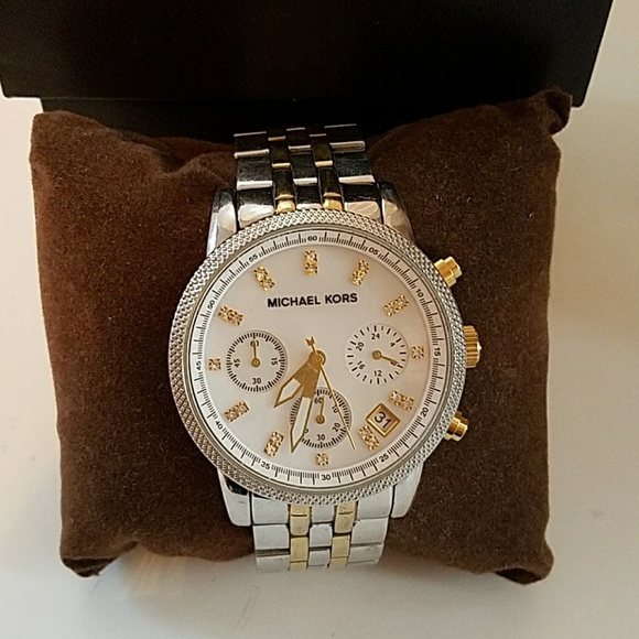 Michael Kors two tone watch