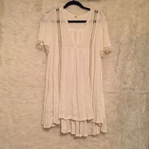 White free People dress size Small