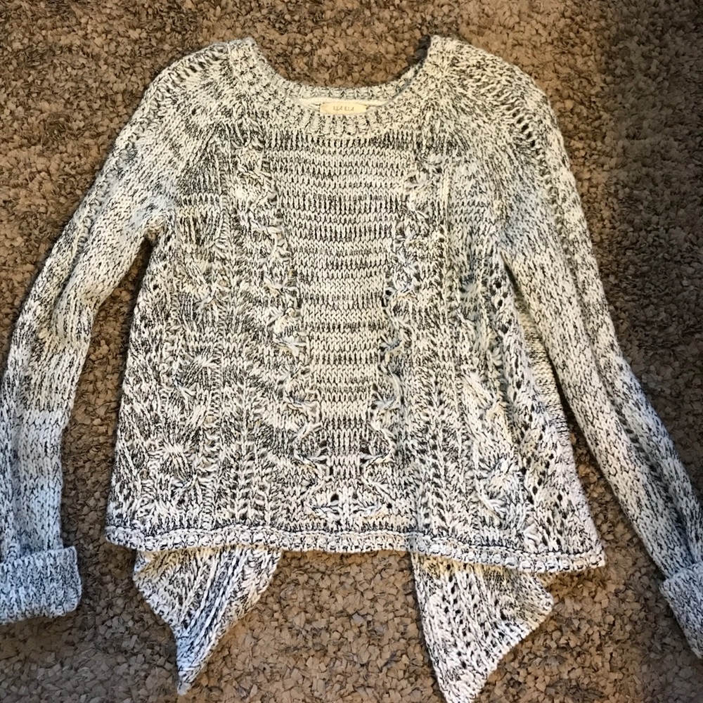 Love Street open back sweater