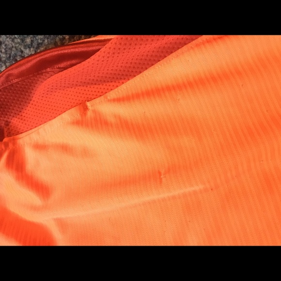 Nike red/orange basketball shorts - Picture 3 of 3