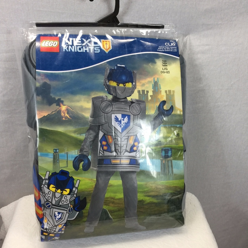 Lego Nexo Knights Halloween Costume 10-12 Clay