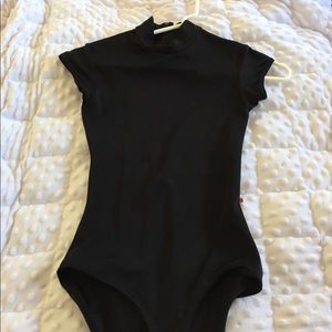 Yumiko "KUMIKO" Leotard With Cap Sleeves XS