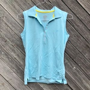 IZOD Teal Sleeveless