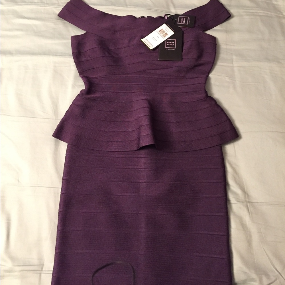 NWT Herve Leger bandage dress - Picture 4 of 6