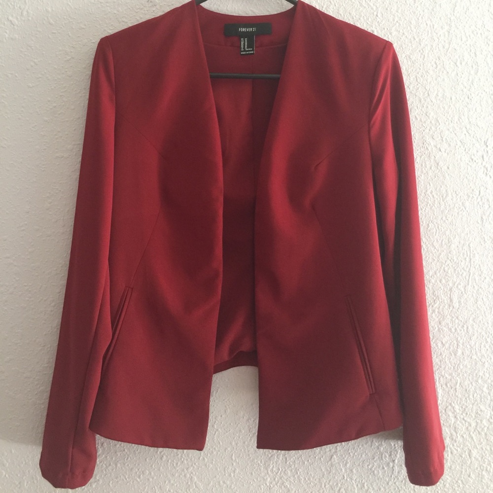 Red blazer - Picture 2 of 4