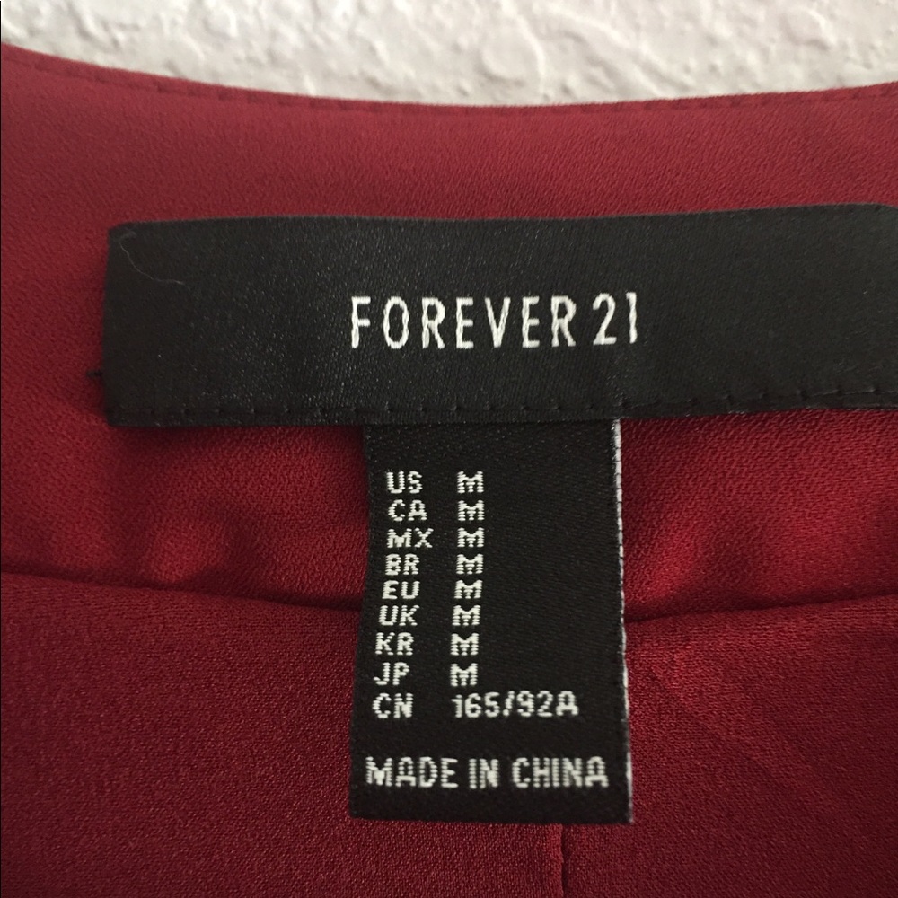 Red blazer - Picture 3 of 4