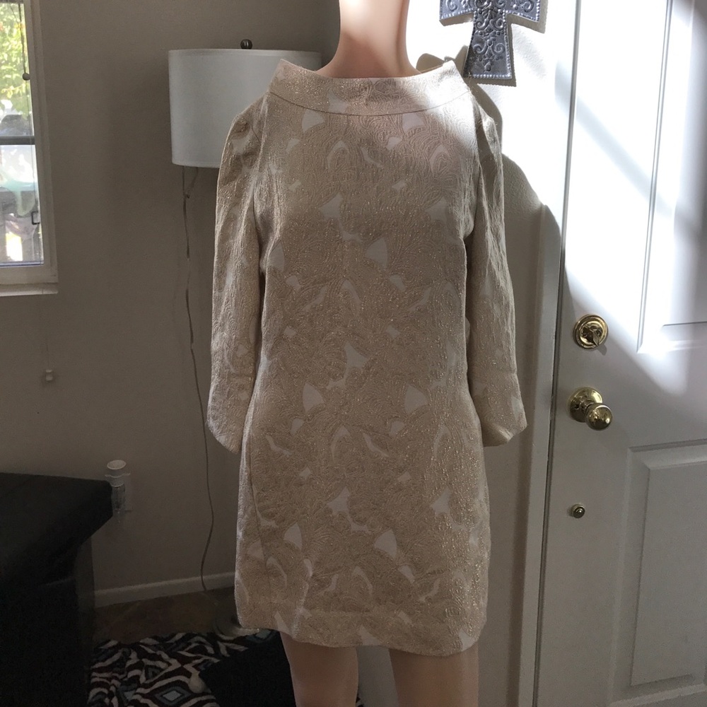 Neiman Marcus exclusive gold dress 👗