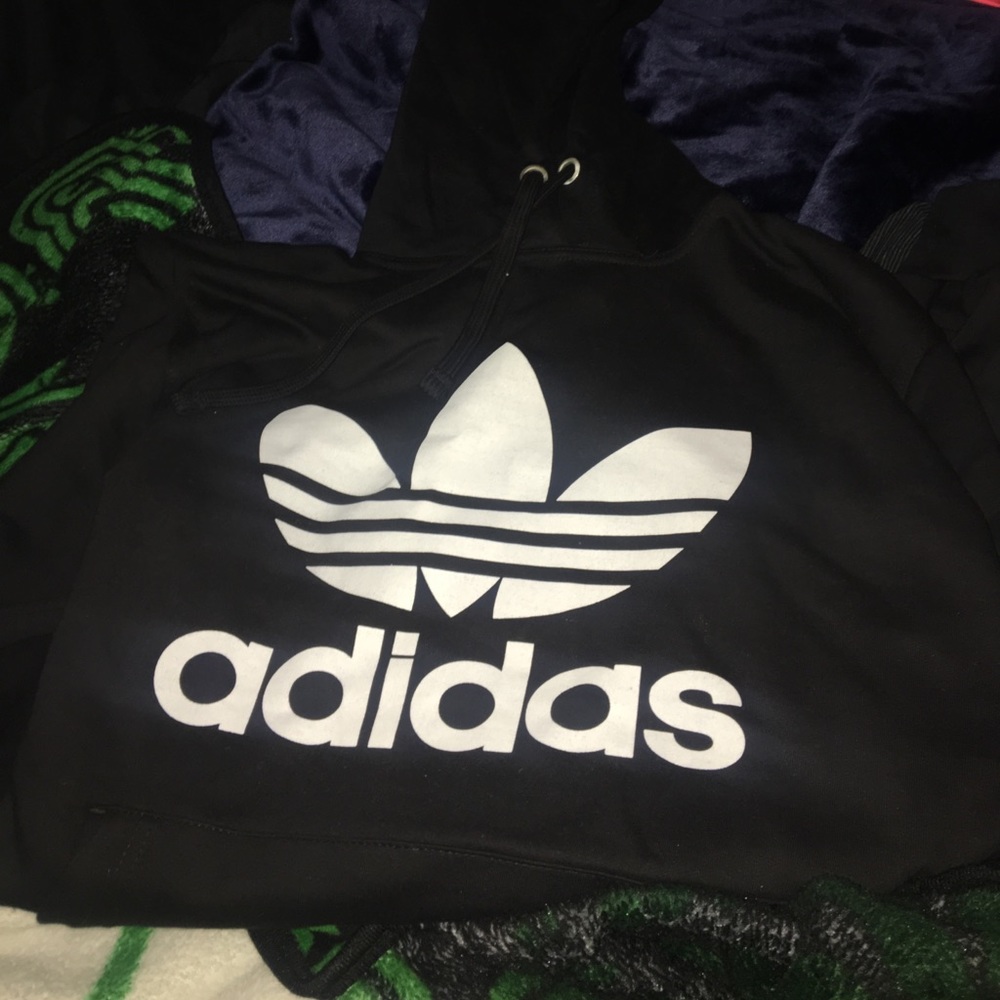 Adidas hooded sweatshirt
