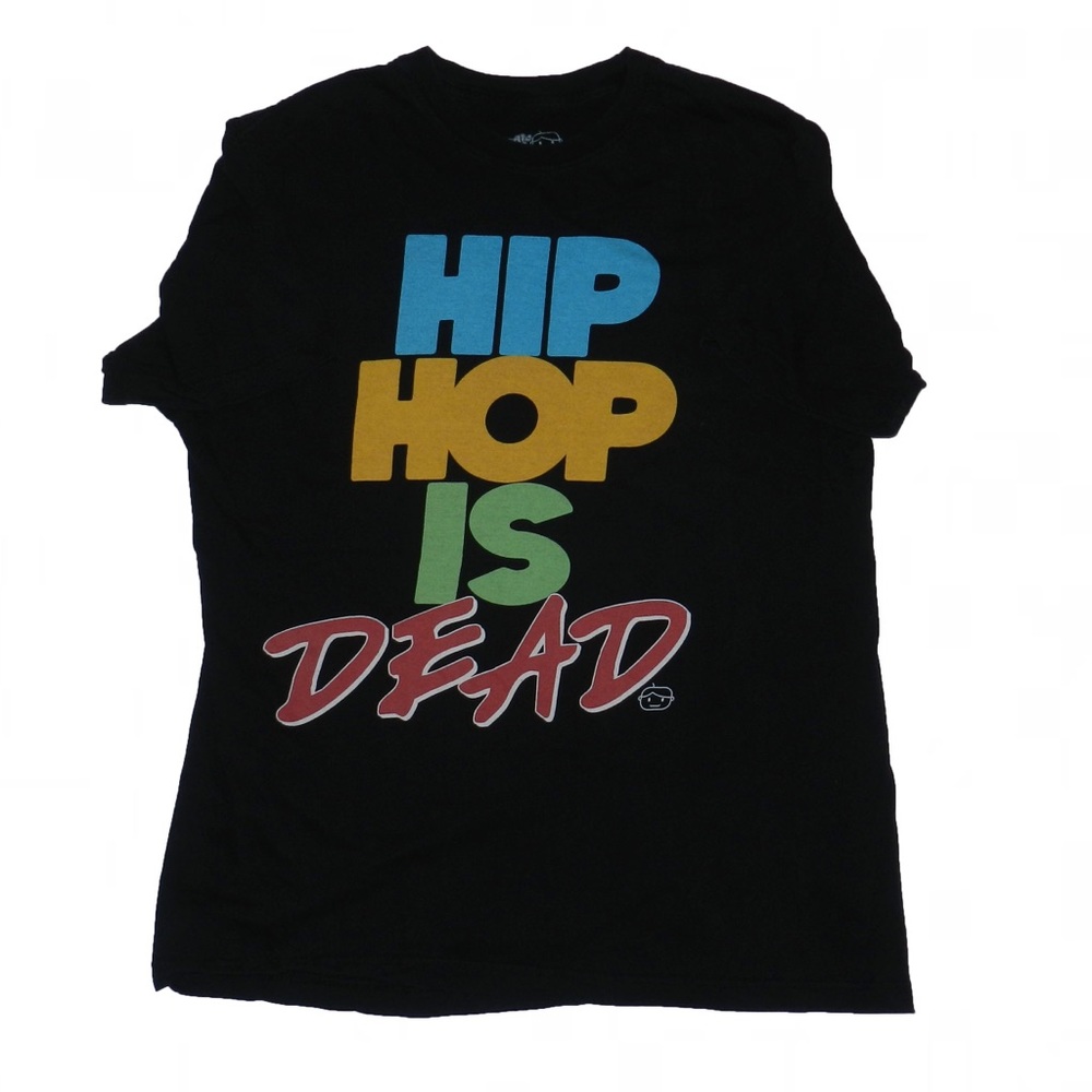 HIP HOP IS DEAD Graphic tee (L)