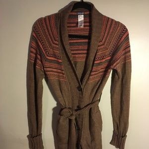 Patagonia wool cardigan