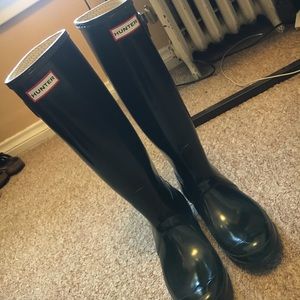 Original gloss hunter boots