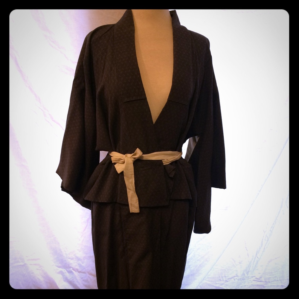 Authentic Japanese kimono.